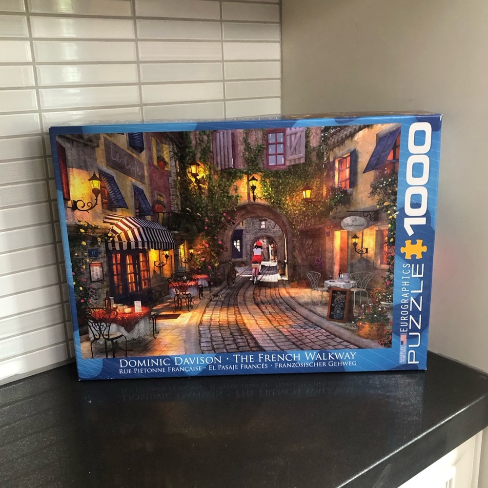 Eurographics The French Walkway 1000 piece puzzle